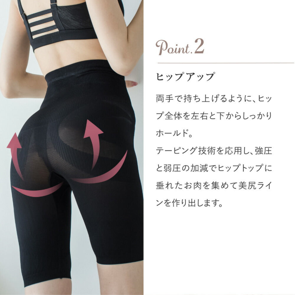 \SALE レビュー&応募で+1枚プレゼント/ 動ける着圧ガードル